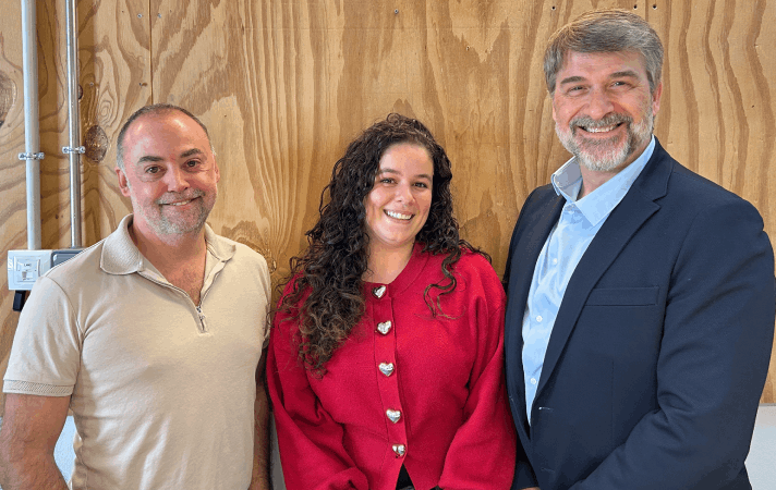 Edu Arruga, Judit de la Iglesia y César Carrera